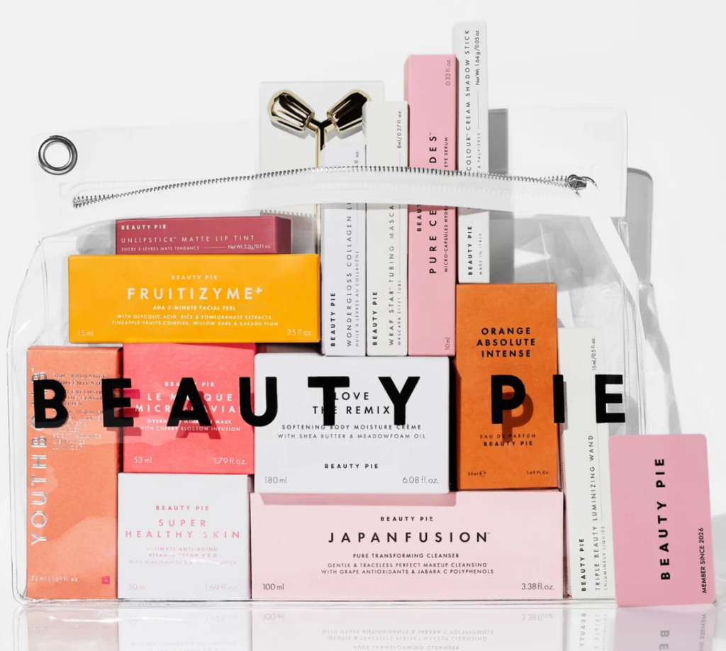not quite an advent calendar from Beauty Pie